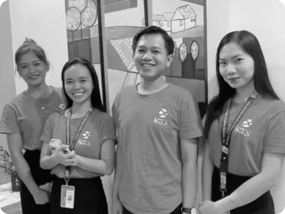 英語の先生の写真